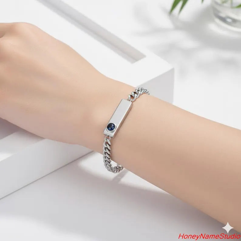 Custom Photo Projection Bracelet